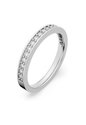 Anillo Rare, Blanco, Baño De Rodio