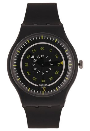 Reloj Negro-Amarillo Swatch