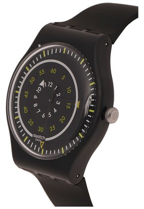 Reloj Negro-Amarillo Swatch