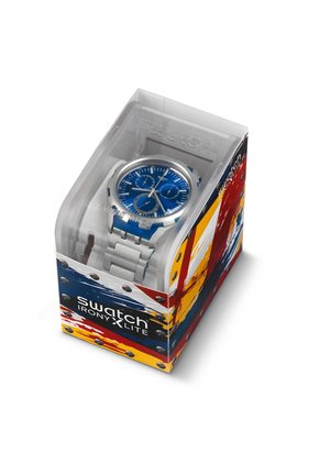 Reloj Swatch Unisex Endless Energy. Acero Inoxidable Plateado YYS4001AG