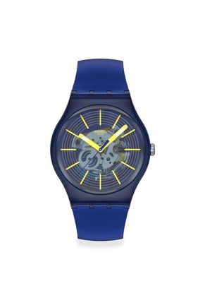 Reloj Swatch Unisex Revealed In The Depths. Polímero Azul SO29I100