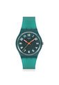 Reloj Swatch Unisex Wavelengths Of Moss. Silicona Verde SO28L100 de Swatch