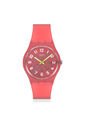Reloj Swatch Unisex Wavelengths Of Coral. Silicona Rojo SO28P114 de Swatch
