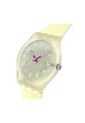 Reloj Swatch Unisex Wavelengths Of Sand. Silicona Transparente SO28J102 de Swatch