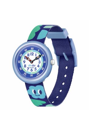 Relojes Flik Flak Niño SMILING CLOUDS. Relojes Plástico Azul ZFBNP227