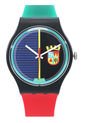 Reloj Verde-Rojo-Negro Swatch de Swatch