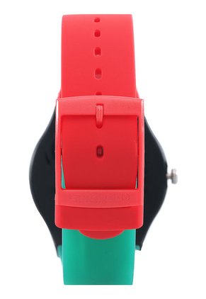 Reloj Verde-Rojo-Negro Swatch