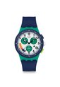Reloj Swatch Unisex Time Flies. Silicona Azul SUSG412 de Swatch
