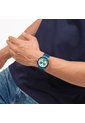 Reloj Swatch Unisex Time Flies. Silicona Azul SUSG412 de Swatch