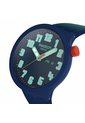 Reloj Swatch Unisex Essentially Bold. Silicona Azul SB01N700 de Swatch