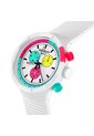 Reloj Swatch Unisex The Purity Of Neon. Silicona Blanco SB06W100 de Swatch