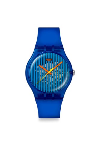 Reloj Swatch Unisex Brilliantly Blue. Silicona Azul SO29S102 Swatch