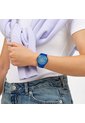 Reloj Swatch Unisex Brilliantly Blue. Silicona Azul SO29S102 de Swatch