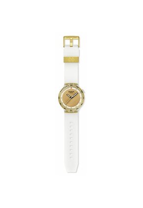 Reloj Swatch Unisex G-Turn. Silicona Transparente SB05K105