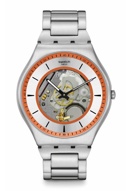 Relojes Swatch Unisex  THE ESSENCE OF SPRING. Plateado SS07S144G