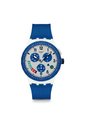 Reloj Swatch Unisex It's Time. Silicona Azul SUSM409 de Swatch