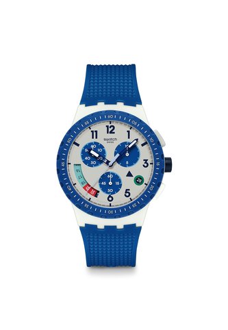 Reloj Swatch Unisex It's Time. Silicona Azul SUSM409 Swatch