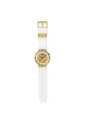Reloj Swatch Unisex G-Turn. Silicona Transparente SB05K105 de Swatch