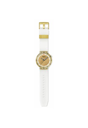 Reloj Swatch Unisex G-Turn. Silicona Transparente SB05K105