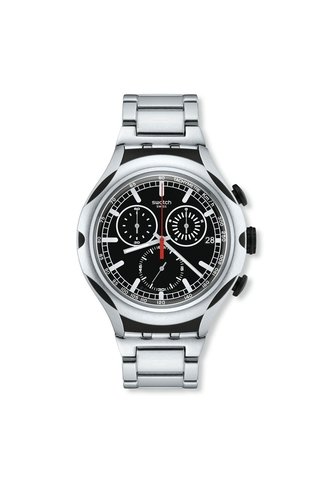 Reloj Swatch Unisex Black Energy. Acero Inoxidable Plateado YYS4000AG Swatch