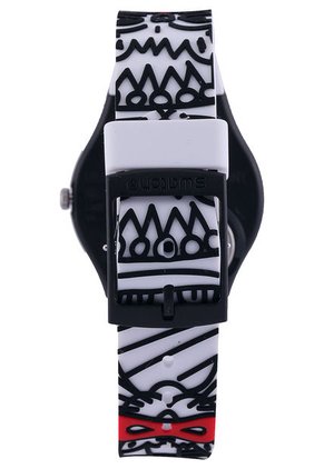 Reloj Blanco-Negro Swatch