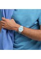 Relojes Swatch Unisex BLUEBERRY SKY. Silicona Gris SO29M702 de Swatch