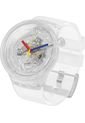 Reloj Swatch Unisex Big Bold Jellyfish/SO27E100 - Transparente de Swatch