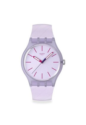 Reloj Swatch Unisex Lavendaze. Silicona Morado SO29V101