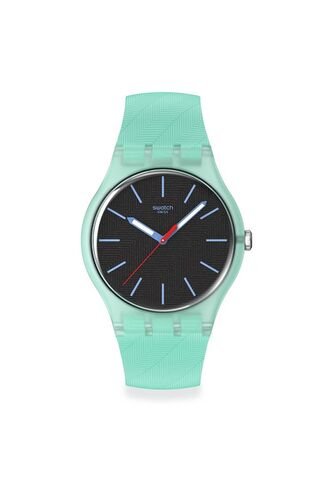 Reloj Swatch Unisex Hint Of Mint. Silicona Verde SO29L103 Swatch