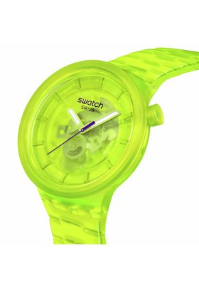 Relojes Swatch Unisex YELLOW JOY. Plástico Amarillo SB05J103