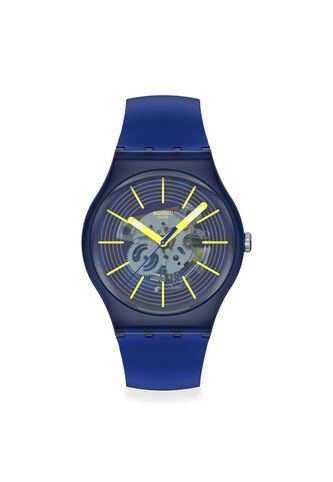 Reloj Swatch Unisex Revealed In The Depths. Polímero Azul SO29I100 Swatch