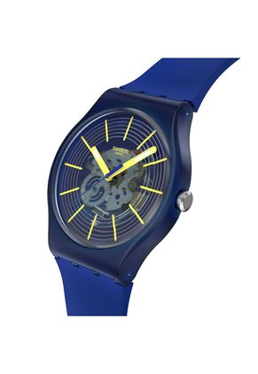 Reloj Swatch Unisex Revealed In The Depths. Polímero Azul SO29I100