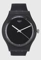 Reloj Negro-Blanco Swatch Think Time Black de Swatch