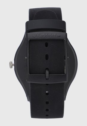 Reloj Negro-Blanco Swatch Think Time Black