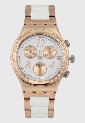 Reloj Oro Rosa-Blanco Swatch
