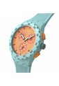 Relojes Swatch Unisex JUICY APRICOT. Silicona Verde SUSL401 de Swatch