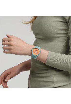 Relojes Swatch Unisex JUICY APRICOT. Silicona Verde SUSL401