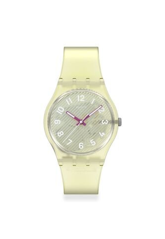 Reloj Swatch Unisex Wavelengths Of Sand. Silicona Transparente SO28J102 Swatch