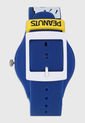 Reloj Azul-Blanco-Amarillo Swatch de Swatch