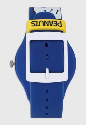 Reloj Azul-Blanco-Amarillo Swatch