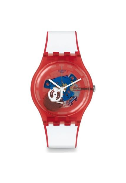 Reloj Swatch Unisex Clownfish Red/SUOR102 - Bicolor