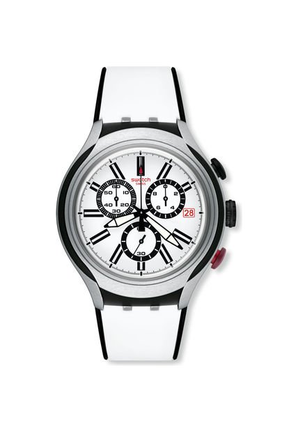 Reloj Swatch Unisex Black Wheel/YYS4005 - Blanco