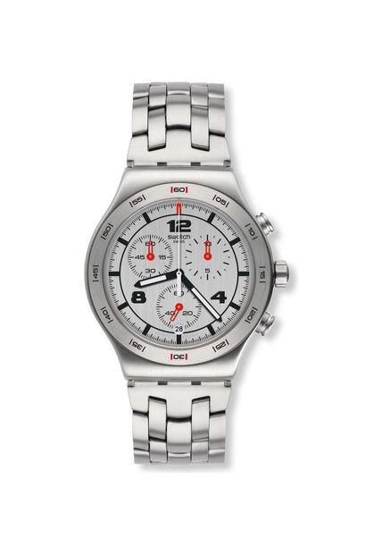 Reloj Swatch Unisex Silver Again/YVS447G - Plateado