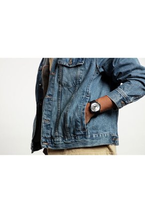 Reloj Swatch Unisex Chequered Silver. Silicona Negro SB02B404