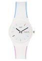 Reloj Blanco-Azul Celeste-Rosado Swatch de Swatch