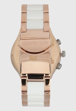 Reloj Oro Rosa-Blanco Swatch