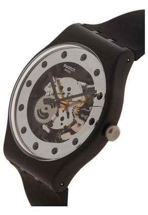Reloj Negro-Plateado Swatch