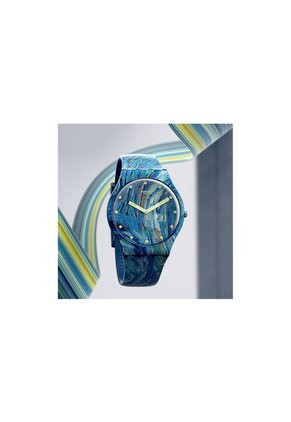 Reloj Swatch The Starry Night By Vincent Van Gogh SUOZ335