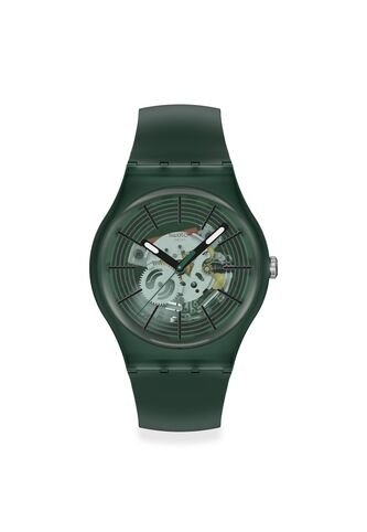 Reloj Swatch Unisex Revealed In The Forest. Polímero Verde SO29G111 Swatch