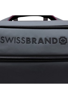 Maleta Swissbrand Vela De 28"-Gris Oscuro